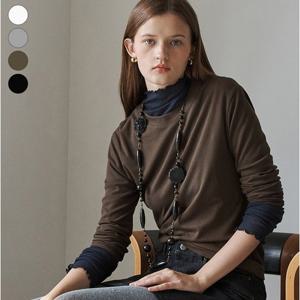 [게스(진)]여성 이중 라운드넥 긴팔 티셔츠 OP3K5425