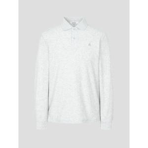 [빈폴멘] 크레이프 칼라넥 티셔츠  라이트 그레이 (BC5141O172)