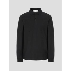 [빈폴멘] 크레이프 칼라넥 티셔츠  블랙 (BC5141O175)