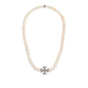 토리버치 목걸이 팬던트 164617056 TORY SILVER PEARL CRYSTAL D