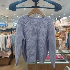 치크 sh06 하트 라벤더 가디건 CKCK2622G