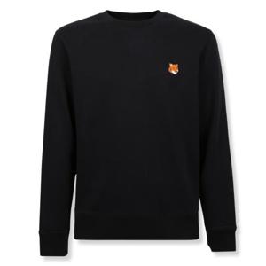 메종키츠네 폭스 헤드 레귤러 스웨트셔츠 PM00303KM0340 Black