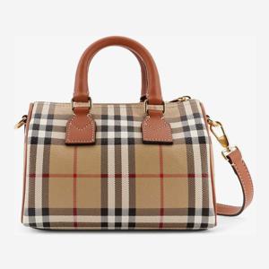 버버리 체크 패턴 볼링백 8118565