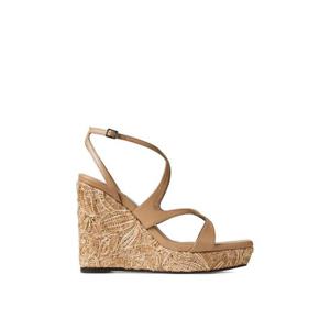 지미추 아일라 스트래피 힐 에스파드리유 AYLA110FZX