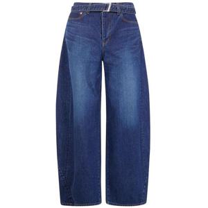 사카이 스트레이트 팬츠 2608316 401 BLUE