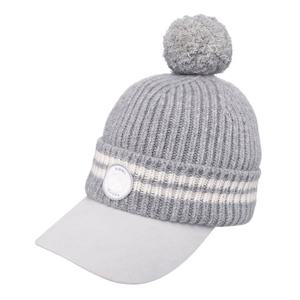 [힐크릭]여성골프웨어 가을골프모자 폼폼 니트햇 2HCHTFU854G