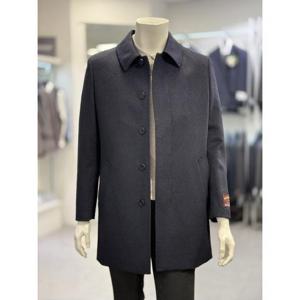 BASSO 세이브존01 네이비  울 블랜드 스탠다드 맥코트 BSZ4CJ16A