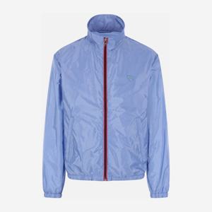 프라다 라이트 블루 나일론 하이넥 윈드브레이커 SGD130SOOO 1W