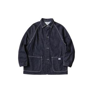 Kapital캐피탈 12온즈 데님 캑터스 커버올 자켓 인디고 K2503LJ032