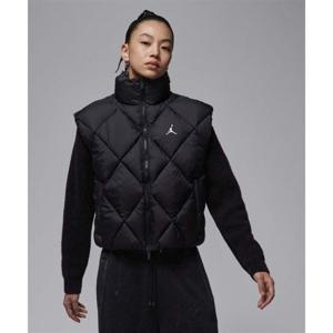 나이키 조던 브루클린 써마 핏 퀼팅 패딩 베스트 W - 블랙화이트 HV0414-010 246479