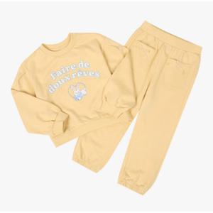 [치크(키즈)]여아 맨투맨 바지 상하세트 CKSM2581G