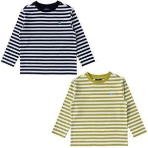 [블루독8-키즈] 택1 블랙 시그니처스트라이프티셔츠 간절기 긴팔티 기본티 두돌선물 초등학생 2617533002