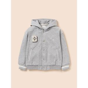 [빈폴키즈] 바서티 후드 점퍼  그레이 (BI6141U013)