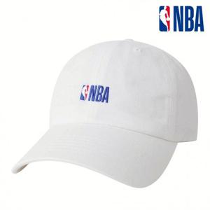 NBA  남녀공용 베이직로고 소프트볼캡 모자265AP017화이트