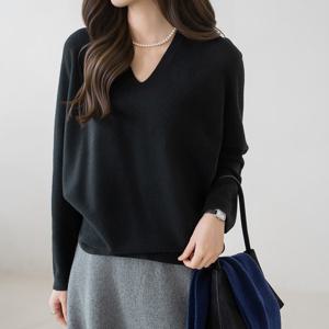 엄마옷 마담4060 모던베이직 블룸홀가먼트울니트 중년여성 데일리 -ZKN2601012-