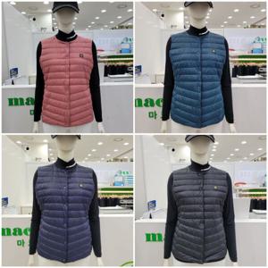 [마코]모다남양주 여성  경량  구스다운  버튼 베스트 MNW4DV91_