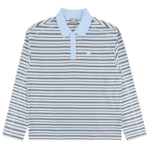 뉴발란스 WOMEN 스트라이프 폴로 카라 긴팔티셔츠 NBNFG2W312 51