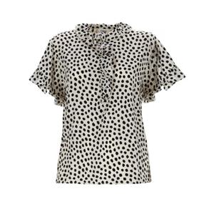 chloe 탑 WITH RUFFLES 26SHT3330694Q TP570397221