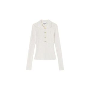 25 FW 가니 버튼 골지 폴로 셔츠 A1070085135 TP449389910