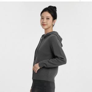 [행텐]여성후디드투웨이니트집업 10540-140-879-37E-SH