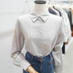 [잇미샤]라운드 카라 셔츠 ITP9WBL100