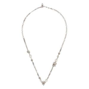 알렉산더 맥퀸 목걸이 팬던트 836792 J16PA 1906 SILVER WHITE