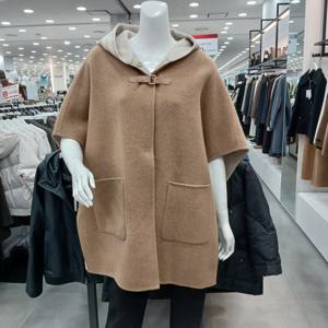 [샤트렌]판초형 핸드메이드 코트HCDWCT301