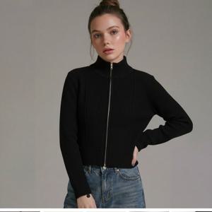 [행텐]여성하이넥집업가디건 10540-140-865-37V-SH