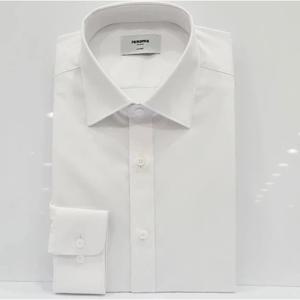 [레노마셔츠]일반핏/노-포켓/스판 긴소매 와이셔츠 RZRSGP910 WH