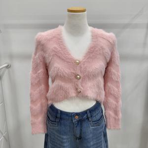 [밸리걸]보카시 크롭 니트 가디건(486600)