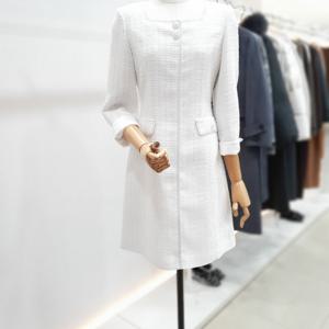 [잇미샤]버튼 포인트 트위드 원피스 ITP2WOP780CA