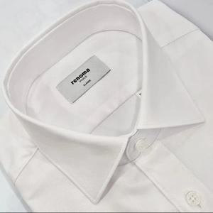 [레노마셔츠]일반핏/뱀부폴리스판트윌 긴소매 셔츠 RZRSGP907 WH