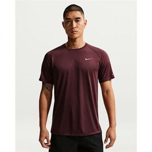 나이키 스트라이드 남성 드라이 핏 ADV 반팔 러닝 탑 - 버건디 크러시헤더 HV5204-652 274023