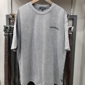 [버커루]B252Z1004P - 유니 16수 싱글 오버핏 피그다잉 반팔 티