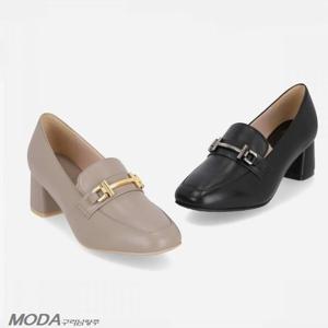 [엘칸토]경량 쿠션 드레스 힐로퍼 여성 로퍼 2XWD42X_GN