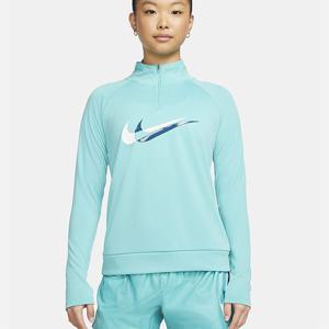 나이키긴팔티 DD6842-392 드라이 핏 스우시 런