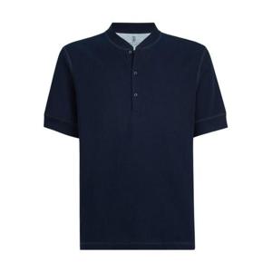 브루넬로 쿠치넬리 반팔 티셔츠 MW8661355 C4481 COBALTO