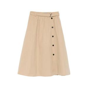 프라다 스커트 P127IHSOOO17ID F0065 NUDE NEUTRALS