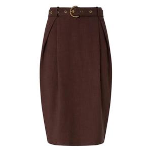 핑코 미디 스커트 106449A2W6 L78 Marrone terra x piante