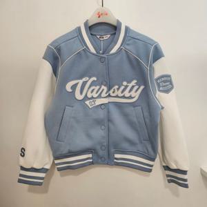 [소이]특양면 합포 바시티 점퍼 25s0151bl 여아/주니어용 봄상품 초특가