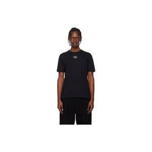 디젤 티셔츠 블랙 T 어저스트 Od 티셔츠 261001M213024