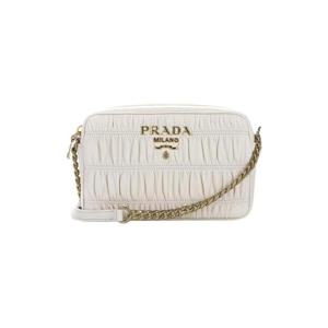 프라다 나파 카프 레더 크로스바디백 화이트 1BH112-2B25-F0009