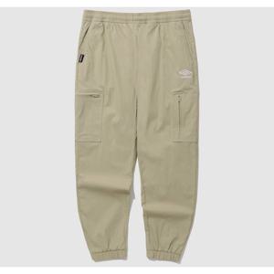 엄브로 캐주얼 스판 카고 조거 BB UQ123CPT24 BEI BLK KAI