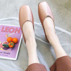 정장 낮은굽 슈즈 오피스룩 스타일 구두 플렛 신발