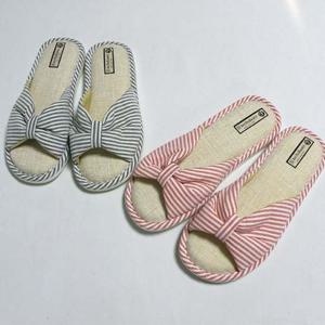 여름 에일린 여성 거실화 스트라이프 실내화