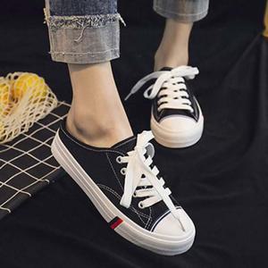 여성 스니커즈 데일리 뮬 운동화