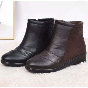겨울 퍼신발 여성 키높이 부츠 신발 방한 구두 슈즈