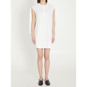 자크뮈스 미디 원피스 DRW00759A WHITE