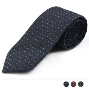 도트 패턴 파이버 넥타이