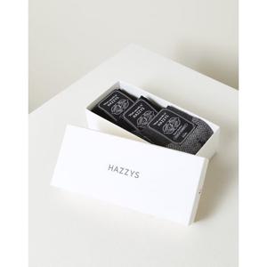 [헤지스] 남성 체크 면혼방 장목양말 3종세트 HZSS6E801MU